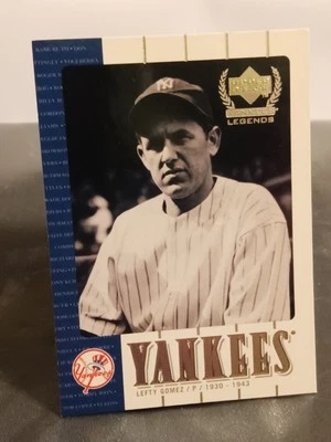 2000 Upper Deck ✨Yankee Legends✨ Lefty Gomez #49 ⭐NM/MINT⭐ - Image 1 of 3