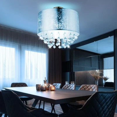 Smart RGB LED Soffitto Luce Soggiorno Lampada Controllabile per Cellulare Google - Immagine 1 di 4