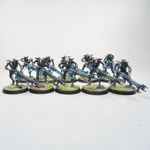 Necron Warriors x10 Painted And Based - Necrons Warhammer 40k Army - Picture 1 of 4