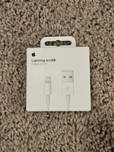 Apple Lightning to USB-A Cable 1m/3ft New - Picture 1 of 2