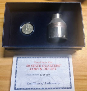 RARE US Mint 50 State Quarters NY Die Set "COME TOGETHER" 1-DAY Retirement COA - Picture 1 of 7