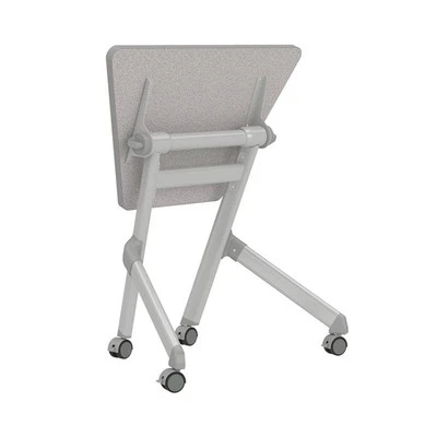 Safco Learn Nesting Trapezoid Desk in Gray - Imagem 1 de 3