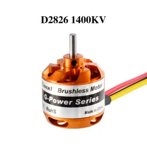 D2826 Brushless Motor 1400KV For RC Aircraft Plane Brushless Outrunner Motor - Picture 1 of 11