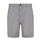 Ted Baker Men's Seashel Cotton Regular Fitting Chino Shorts In Grey // Bnwt ////