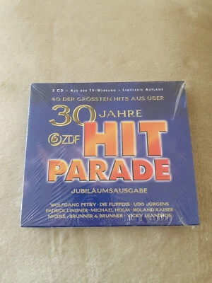 30 Jahre ZDF Hitparade 2xCD !! NEU !! Jubiläumsausgabe 2000, Schlager Pop Oldies - Bild 1 von 4