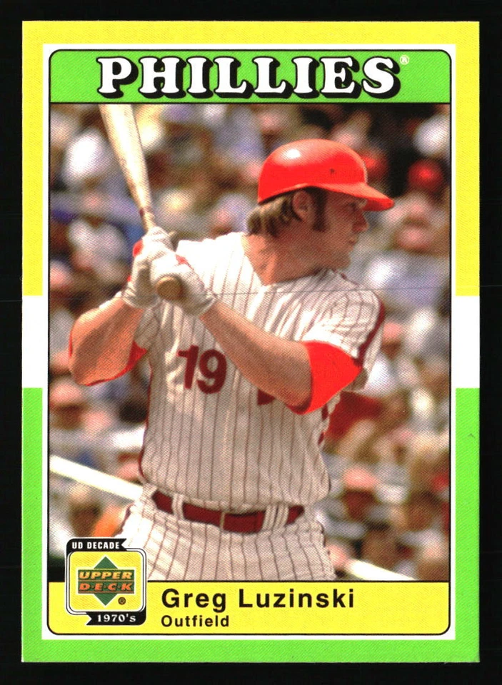 Greg Luzinski 2001 Upper Deck Decade 1970's #82 BASEBALL Card - Image 1 of 2
