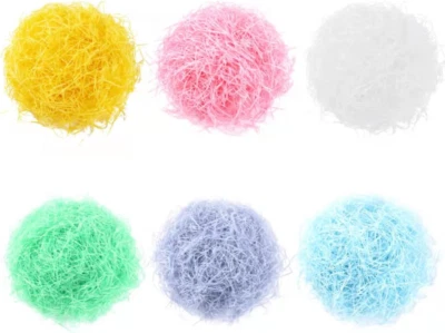 Easter Grass Craft Shredded Tissue Raffia Paper Grass Shred Paper for Easter Bas - Image 1 of 4