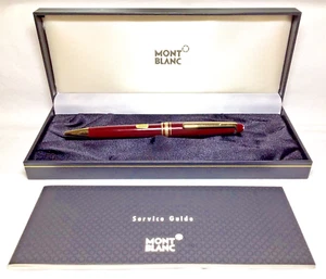 Bolígrafo Montblanc Meisterstuck 164R Borgoña nuevo stock antiguo embalaje original - Imagen 1 de 6