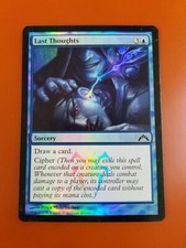 1x Last Thoughts | FOIL | Gatecrash | MTG Magic Cards