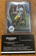 Aaron Rodgers Autographed 2021 Panini Prizm Draft Picks #15 with COA Packers