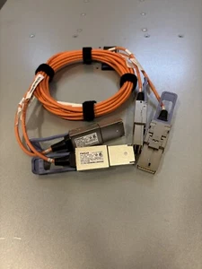 ECC7 IBM OPTICAL CABLE PAIR 78P5107 78P4418 78P4415 - Picture 1 of 2