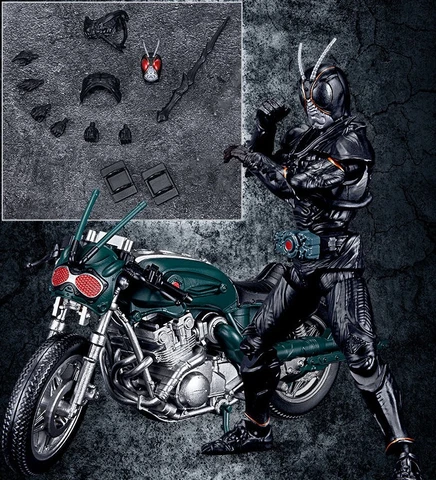 SHO-DO XX KAMEN RIDER BLACK SUN & Battle Hopper Set Premium Bandai Limited F/S Cover