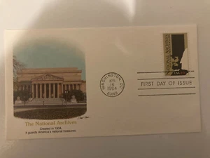USA FDC - 1984 - The National Archives, Scott # 2081 Fleetwood First Day Issue - Bild 1 von 4