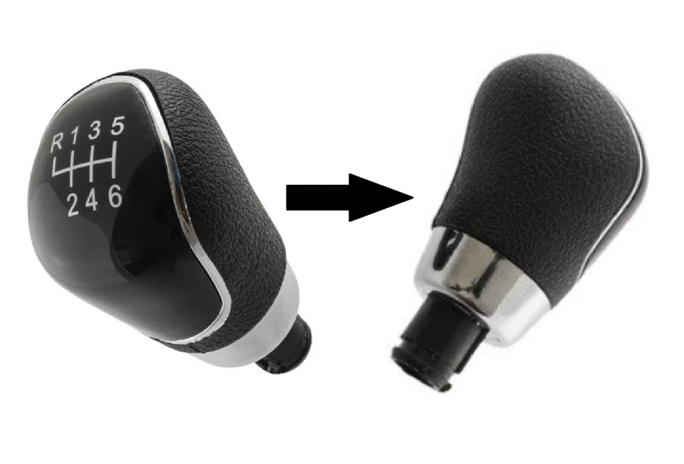 POMMEAU LEVIER DE VITESSE 6 vitesses FORD C-MAX I II B-MAX S-MAX. - Immagine 1 di 1