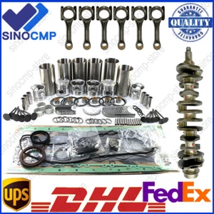 3046 S6S Engine Rebuild Kit - Crankshaft & Conrods For CAT Mitsubishi Forklift - Picture 1 of 24