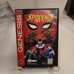 Spider-Man Animated Series (Sega Genesis, 1995) With Manual - Picture 1 of 3