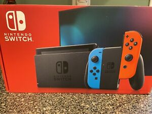 Nintendo Switch 32GB Console with Neon Blue and Neon Red Joy‑Con