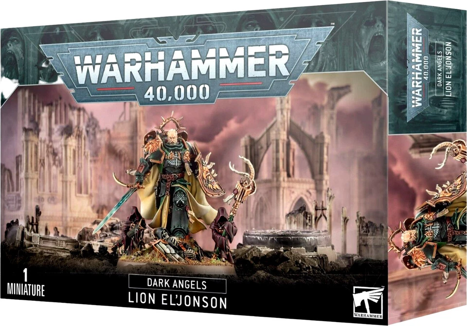 Games Workshop Warhammer 40K Dark Angels Lion El'Jonson Single Miniature - 44-20