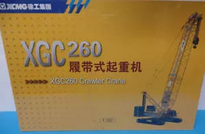 Gru cingolata AMP44 XGC260 modello pressofuso di XCMG in scala 1/120 NUOVA! - Foto 1 di 5