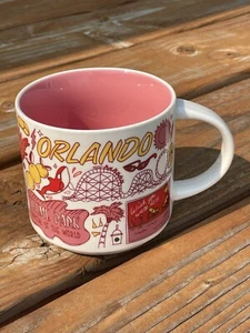 Starbucks Coffee Cup Mug Orlando Florida Been There Series Globe Collection - Picture 1 of 10