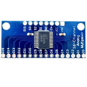 CD74HC4067 CMOS 16 Channel Analog Digital Multiplexer Breakout Module Arduino - Bild 1 von 1