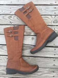Keen Reitstiefel Baby Bern groß braun Leder Größe Reißverschluss Größe 8,5 US Damen - Bild 1 von 12