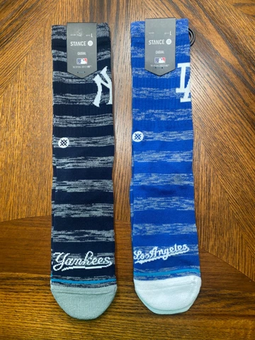 Stance New York Yankees & L.A. Dodgers Crew Socks Men Size 9-13 $19.99 each New Cover