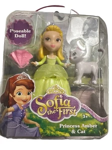 Sofia the First , Sofia and Friends , Princess Amber & Cat NEW Disney Jr 2015 - Picture 1 of 1