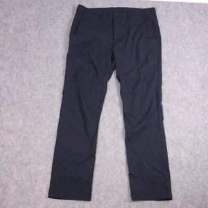 Prana Hose 36x32 schwarz Straight Fit Chino Outdoor Freizeit Nylon Stretch Herren - Bild 1 von 8