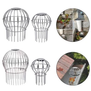 Gutter Guard Stainless Steel Filter Strainer, Stops Blockage Leaves Debris, Rust - Picture 1 of 29
