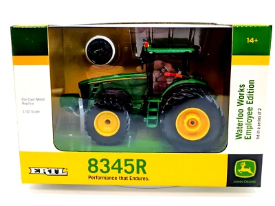 1/32 John Deere 8345R FWA Tractor Waterloo Works Employee Edition - Image 1 of 3