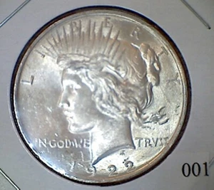 1922 Peace Dollar $1 ~ Excellent Relief ~ 90% Silver   #01 - Picture 1 of 2