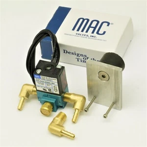 GENUINE MAC Boost 35A-AAA-DDBA-1BA with flat VIBRATION Bracket  ELBOW FITTINGS - Picture 1 of 1