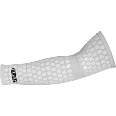 Battle Sports Ultra-Stick Football Full Arm Sleeve - White