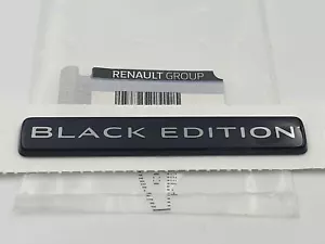 Logo original de Renault BLACK EDITION para Kadjar y Scenic IV - Foto 1 di 2