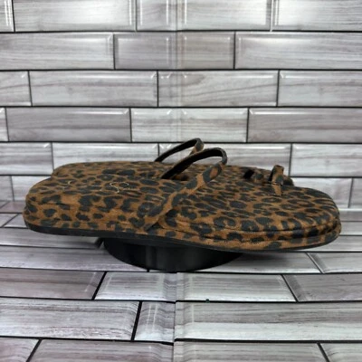 Sandalias sin cordones Jessica Simpson para mujer con estampado de guepardo Malha talla 7-NUEVAS Foto 1 de 4