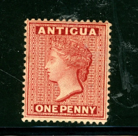 ANTIGUA--Individual stamp Scott #6 Cover