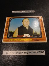 1967 VFL SCANLENS CARD NO.21 JOHN NEWNHAM FITZROY VERY GOOD (2)