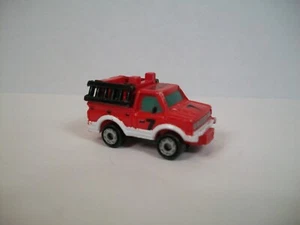 1994 Micro Machines ~ Datsun Rescue Truck #7 ~ Red and White - Imagen 1 de 7