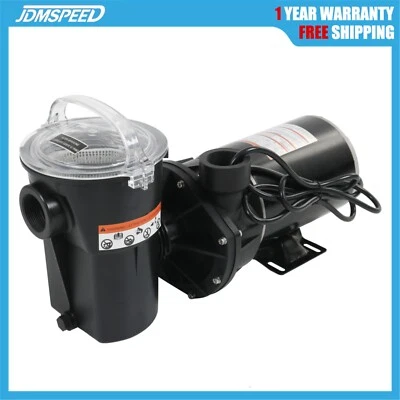 Above Ground Swimming Pool Pump For Hayward with 3' Cord 1.5HP W3SP1580X15 - Image 1 of 4