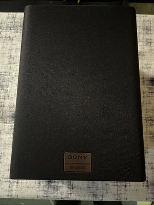 1 Sony Bookshelf Speaker System SS U3033 6 1/2 Inch 2 Way Surround 100W Untested - Image 1 of 4