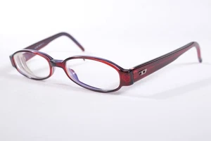 Diesel Eyeglasses She Si Women Burgundy Full Rim Plastic Eyewear Glasses Frames - Picture 1 of 4