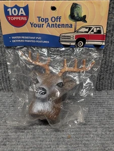 NUEVO Cazador Camión Exterior Hombre Coche Ciervo Buck Rivers Edge #135 10A Antena Topper - Imagen 1 de 6