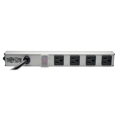 TRIPP LITE NON CABLES AND CONN PS120406 Power Strip 120V 5-15R 4 Outlet 6' Cord - Image 1 of 4