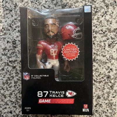 Travis Kelce NFL Game Changers 6" Collectible Figure Kansas City Chiefs Damaged - Image 1 of 3