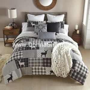 Ridge Point 3PC Comforter Bedding Set from Your Lifestyle by Donna Sharp - Picture 1 of 7