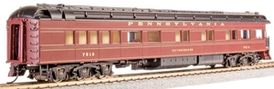 TODO NUEVO Broadway Limited PRR Z74D coche de negocios #75 con interior completo y luces nuevo en caja - Imagen 1 de 3