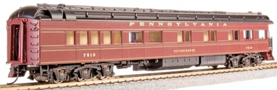 TODO NUEVO Broadway Limited PRR Z74D coche de negocios #75 con interior completo y luces nuevo en caja Foto 1 de 3