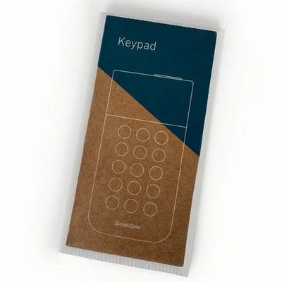 SimpliSafe Home Security System Wireless Security Keypad KP3W - Gen 3 White NEW - Image 1 of 4