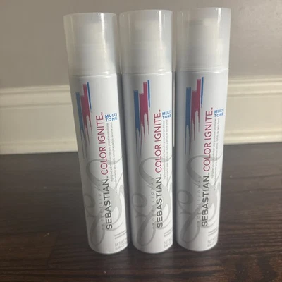 Lot Of 3 SEBASTIAN COLOR IGNITE HAIR COLOR PROTECTION CONDITIONER 6.66 OZ - Image 1 of 3